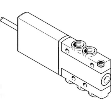 Распределитель с электроуправлением FESTO MHE2-MS1H-5/2-M7-K